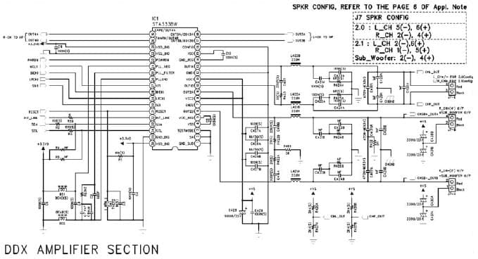 STA333BW, Evaluation board for digital audio power amplifier TV and portable applications