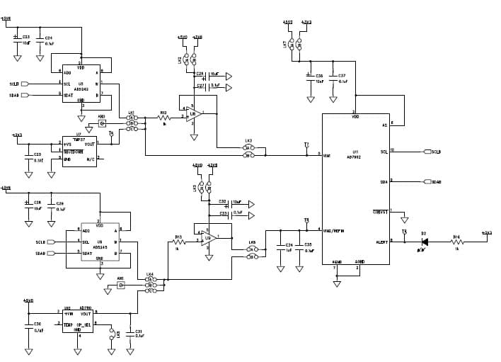 EVAL-AD7992EBZ, Evaluation Board for AD7992, 12-Bit, 188 KSPS, 2CH ADC for Instrumentation