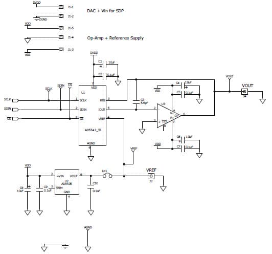 EVAL-AD5543SDZ, Evaluation Board Evaluating the AD5543 Current Output/Serial Input DAC