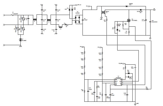 PMP4350, Universal AC Input 150W Single String 200V/700mA Output LLC Converter without CT