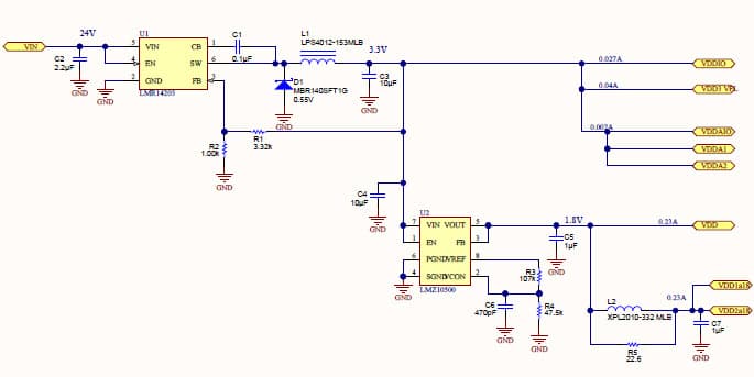 PMP7800.3, Dual-Stage Triple-Output Buck Converter