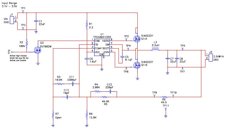 PMP3247.5, Buck Linear Reference Design for Single-board Computer (SBC) Power (1.8V @ 4.7A)