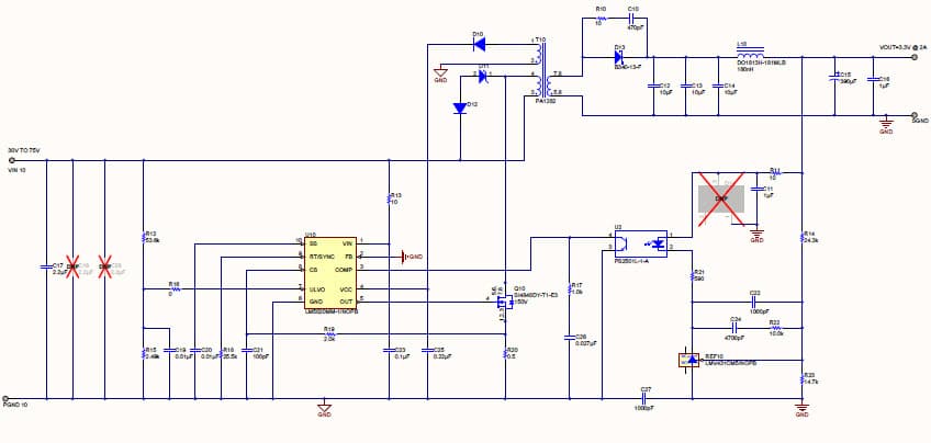 PMP7816, Isolated Flyback Converter