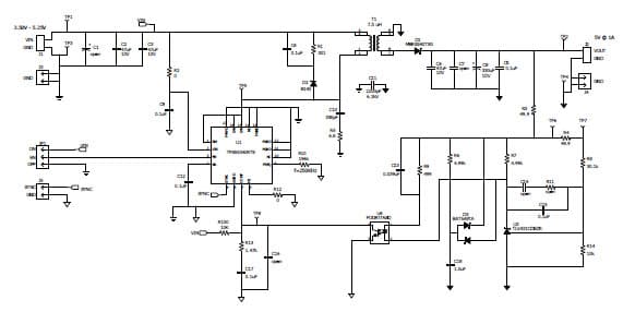 PMP8871, Low Voltage Flyback Converter Provides 5KV Isolation