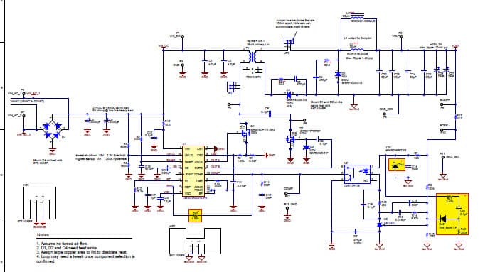 PMP7806, Isolated forward Converter