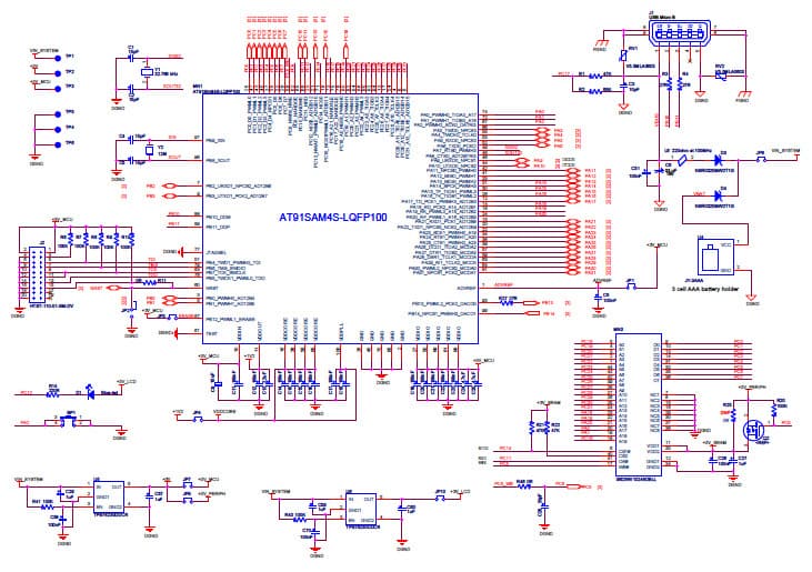 AT01180 Barcode and QR Code Scanner Application Circuit