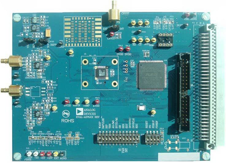 EVAL-AD7621EDZ, Evaluation Board for AD7621 PulSAR 48 Lead ADC