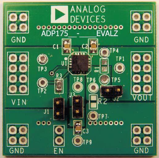 ADP1753-EVALZ, Evaluation Board for the ADP1753 linear regulator