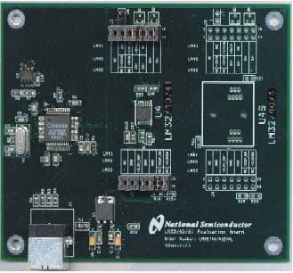 LM40EVAL, Evaluation Board for LM40EVAL, LM40 Hardware Monitor with Dual thermal Diodes and SensorPath Bus Evaluation Board