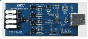 CP2112-EK, Evaluation Board for CP2112 USB Transceiver for Portable Computers