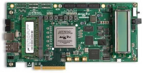 DK-DEV-2AGX125NES, Arria II GX FPGA Development Board provides a hardware platform for developing and prototyping low-power