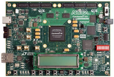 DK-DEV-3CLS200NES, Cyclone III LS FPGA Development Board provides a hardware platform for developing and prototyping low-power