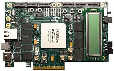 DK-DEV-4SGX530N, Stratix IV GX FPGA Development Board, 530 Edition provides a hardware platform for developing and prototyping low-power