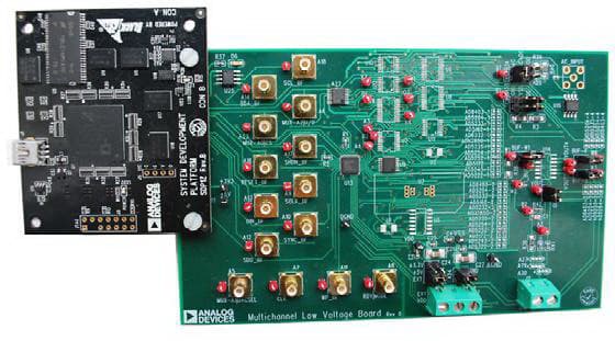 EVAL-AD5243SDZ, Evaluation Board for the AD5243 dual-channel, 256-position digital potentiometer