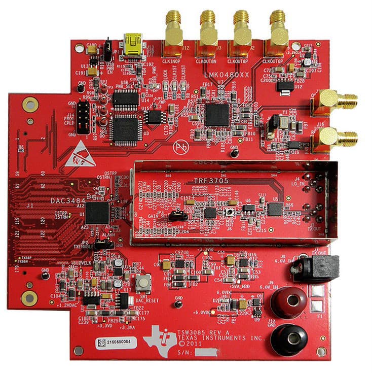 TSW3085EVM, TSW3085 Evaluation Module