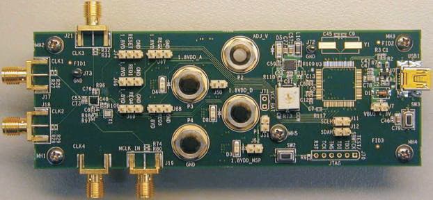 CDC3S04EVM, Evaluation Kit for the CDC3S04 Quad Sine-Wave Clock Buffer