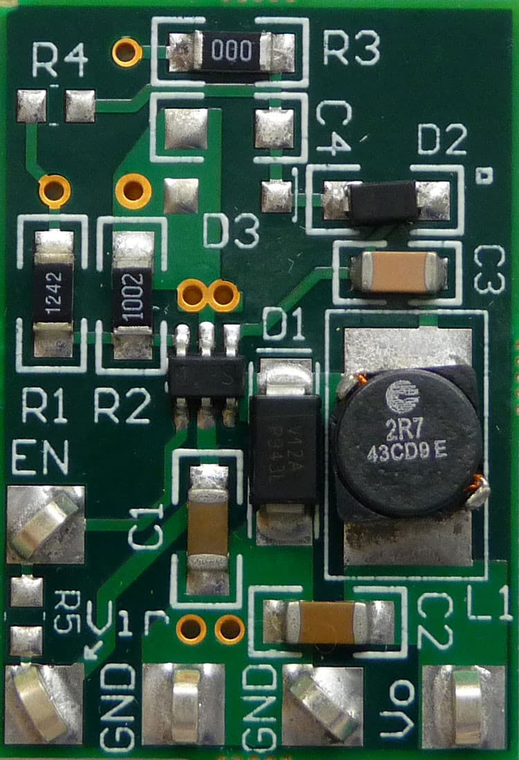 LM2734ZEVAL/NOPB, for the LM2734Z Thin SOT23 1A Load Step-Down DC-DC Regulator Evaluation Module