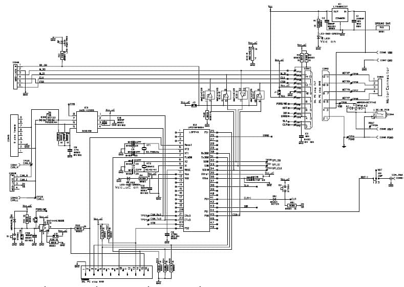 NCV7052XGEVK, NCV7052X Micro Stepping Motor Driver Evaluation Kit