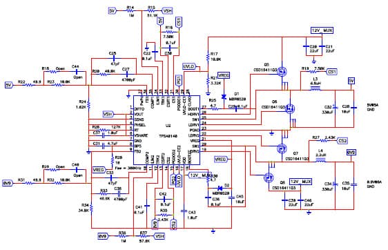 PMP5006.1, 20V Input Sync Buck Designs to Power Altera Arria GXII