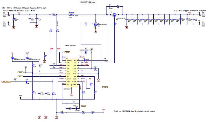 PMP7936, Automotive Boost Converter with Reverse Battery Protection