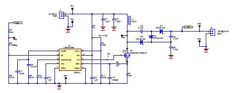 PMP8956, Battery powered boost converter delivers 120Vdc @ 10mA