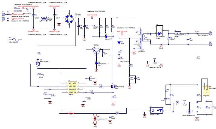 PMP7883.2, AC Offline Converter Providing 5VDC or 12VDC Output at 2A