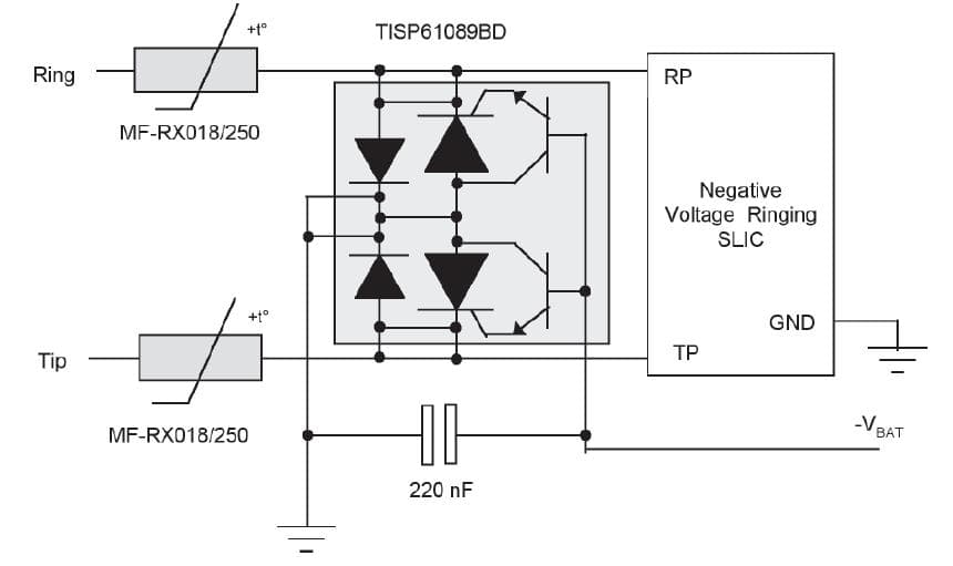 Protecting Legerity Subscriber Line Interface Circuits for Telcordia GR-1089-CORE intra-building