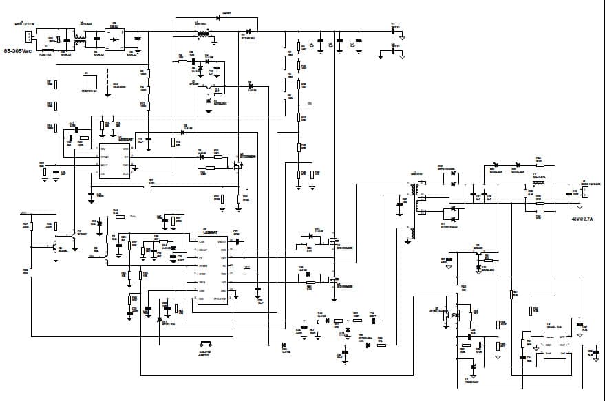 STEVAL-ILL053V1, Demonstration Board using L6562, 48 V, 130 W high efficiency converter with PFC for LED street lighting applications