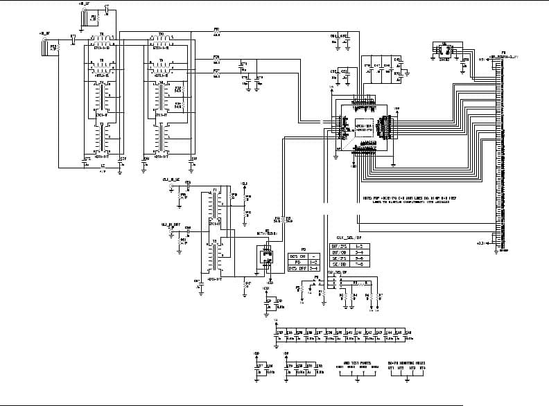 ADC12V170LFEB, Evaluation Board using ADC12V170, 12-bit, 170 MSPS Analog to Digital Converter with LVDS outputs