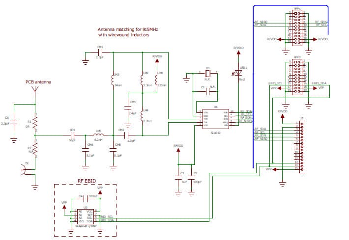 SI4012-DK, Evaluation Kit for the Si4012 One-Way Link Development Kit