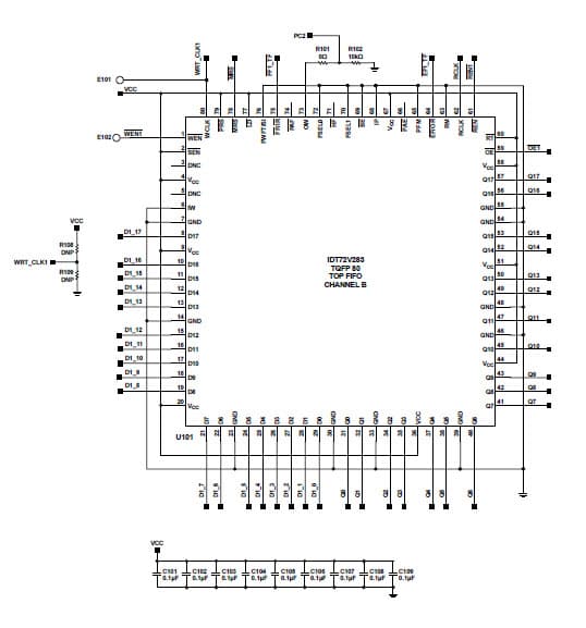 HSC-ADC-EVALB, Evaluation Board using IDT72V283, 16-bit, 133 MSPS high speed Analog to Digital Converter