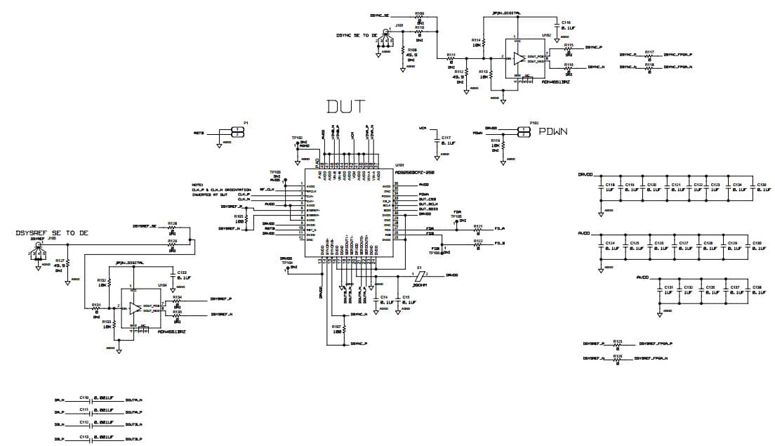 AD9250-250EBZ, Evaluation Board for the AD9250, 2-Channel, 14-Bit, 250 MSPS Analog-to-Digital Converter