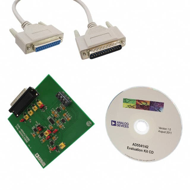 EVAL-AD5541/42EB, Evaluation Board for the AD5541A/AD5542A 16-bit accurate high precision Digital to Analog Converter
