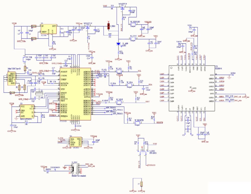 SX8635EVK, Evaluation Board for SX8635 Ultra Low Power, Fully Integrated, Solution for Capacitive Touch-Buttons