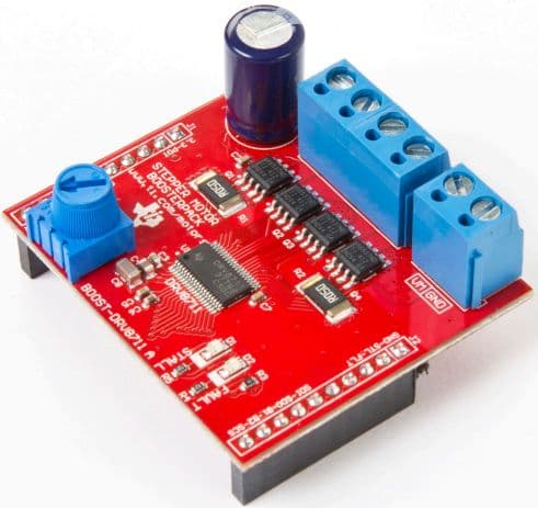 BOOST-DRV8711, Stepper Motor BoosterPack Evaluation Kit featuring the DRV8711 and CSD88537