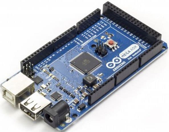 A000069, Arduino Mega2560 Development Kit Platform based on the ATmega2560 MCU, features an ATmega8U2 programmed as a USB-to-Serial Converter