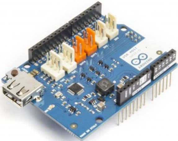 A000004, Arduino USB Host Shield based on the MAX3421E full speed USB Peripheral/Host Controller