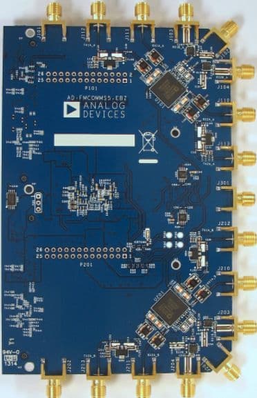 AD-FMCOMMS5-EBZ, Evaluation Board using AD9361 high performance, highly integrated RF transceiver for RF applications