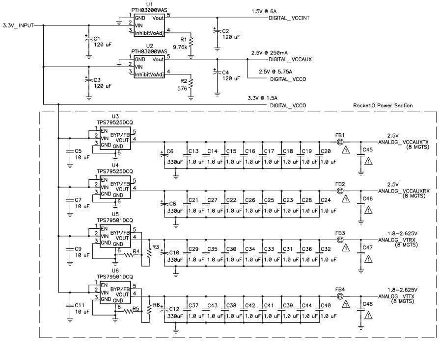 PR218, Power Management Solution for Virtex-II Pro-(Design 1)