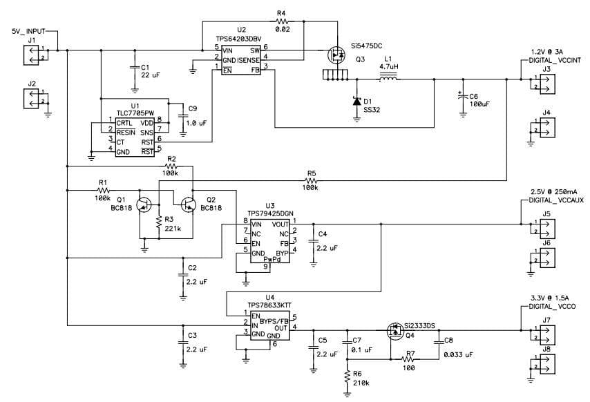 PR213, Power Management Solution for Spartan-3 (Design 1)