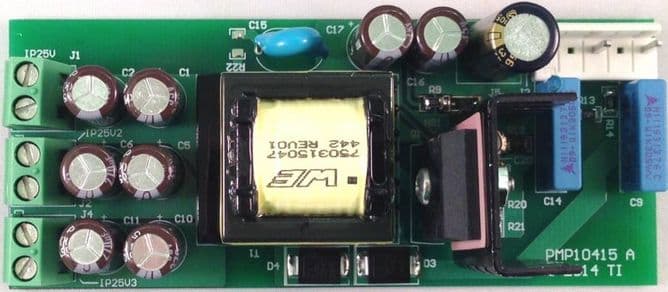 PMP10415.3, 300VDC-800VDC Input, 54-W, 4-Channel Outputs, PSR Flyback with SiC-FET Reference Design