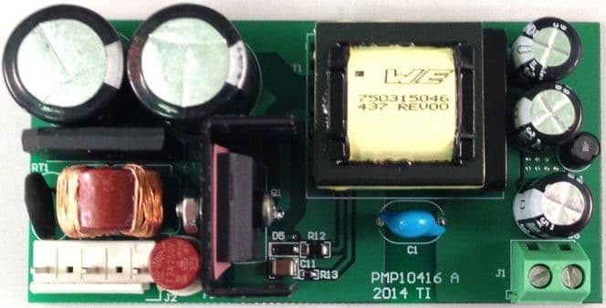 PMP10416, 200VAC-400VAC Input, 24V, 50W Output, PSR Flyback with SiC-FET Reference Design