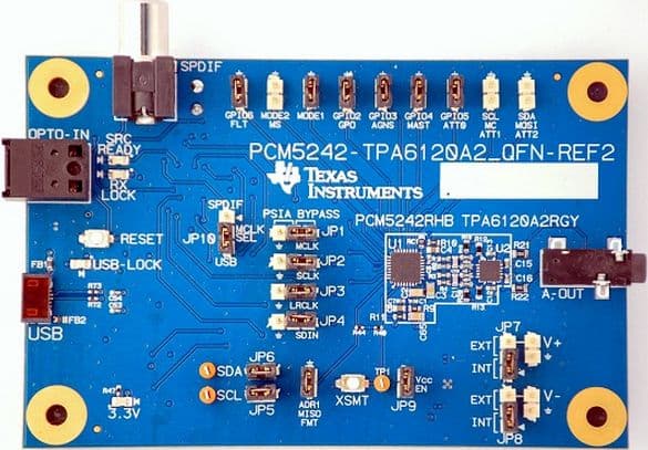 TIDA-00385, High Fidelity Audio HeadPhone Playback Reference Design for Portable and SmartPhone Applications