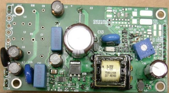 PMP8586, Isolated Non-synchronous Flyback Converts Universal Vin to 18V at 550mA Reference Design