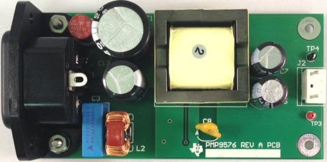 PMP9576, (85V to 265)VAC input, 12V/3.3A AC/DC Open Frame Power Supply Based on PSR Flyback Reference Design