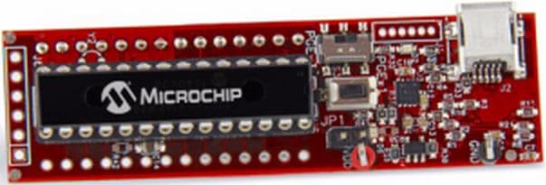 DM240013-2, MicroStick for 5V PIC24F K-Series is a flexible USB powered development platform