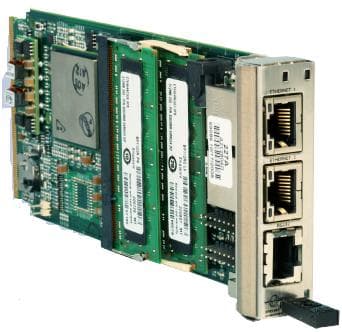 EP8572A, Power Architecture Processor AMC Board, a single width, full height AMC processor Board featuring the high performance MPC8572 dual core Power PC processor