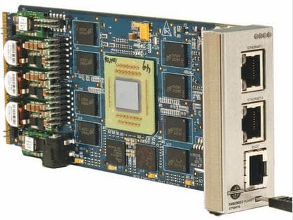 EP8641A, Power Architecture Processor AMC Board, a single width, full height AMC processor Board featuring the high performance MPC8641D dual core Power PC processor