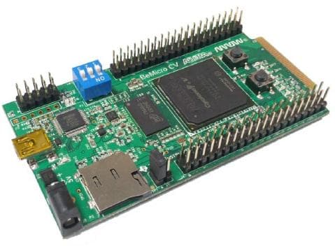 BeMicro CV, FPGA Development Board based on the 5CEFA2F23C8N Cyclone V E FPGA