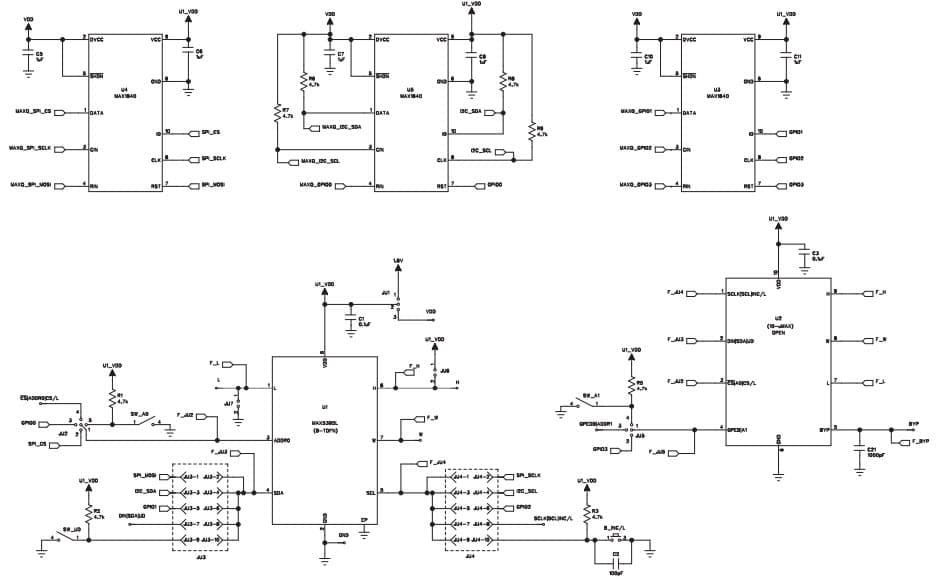 MAX5395LEVKIT#, Evaluation Board for MAX5395L single, 256-tap volatile, low-voltage linear digital potentiometer